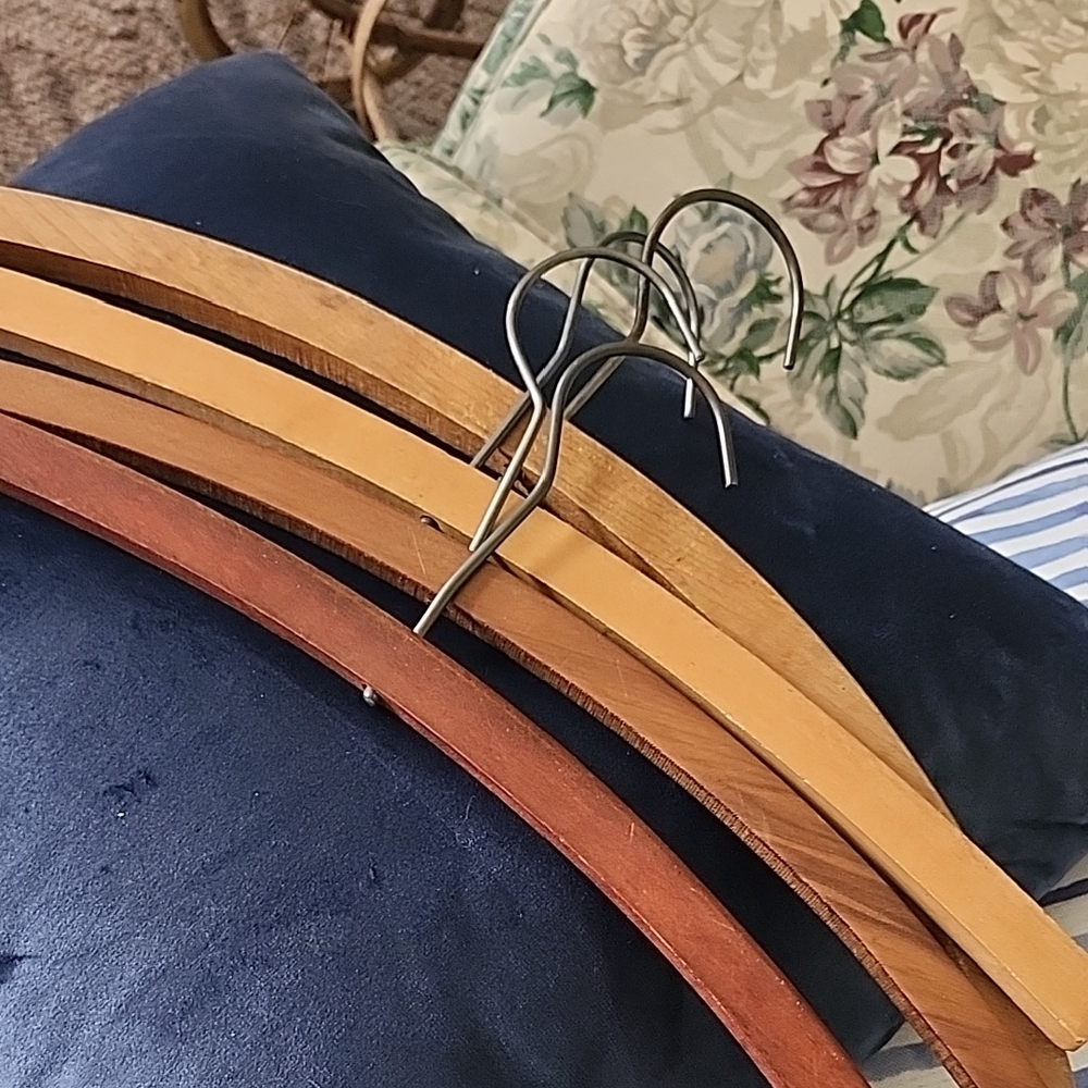 Set of Wooden Hangers